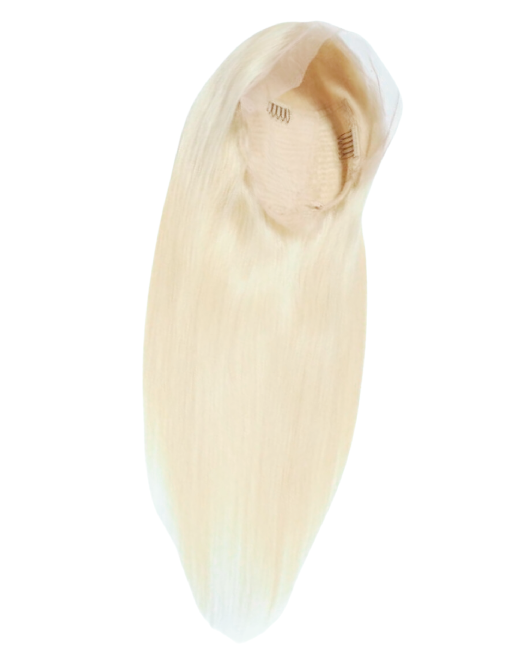 5×5 Russian Blonde Closure Wig - Image 2