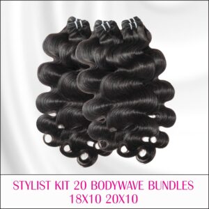 Stylist Starter Kit – 20 Virgin Body Wave Hair Bundles